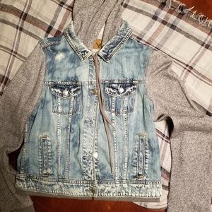 American Eagle Denim and Sweat Hoodie